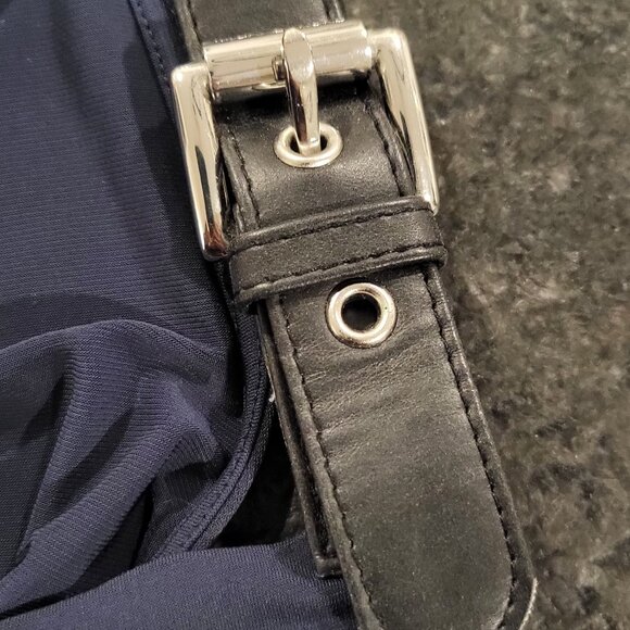 Michael Kors Dark Navy Blue Dress, with shoulder (belt) straps, Size Medium - Picture 12 of 12